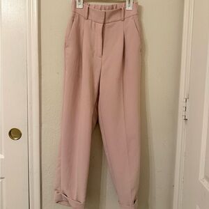 Aritzia Pink Trousers